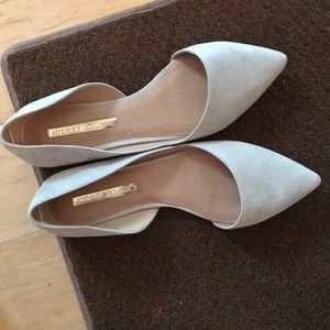 Audrey Brooke Vodka Suede Flats Size 11M